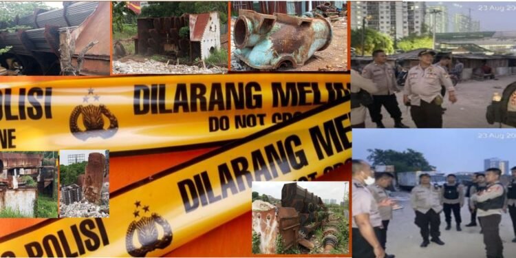 Pertanggung Jawaban Polri Atas Obyek Sitaan Barang Bukti Berupa Besi Scrap Di Lahan Kosong Area Apartemen Mutiara Pekayon-Bekasi, Akhirnya Dipertanyakan Ketua Umum LMA Papua Lenis Kogoya
