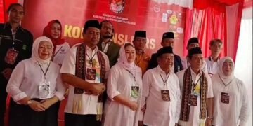 6 Parpol Deklarasi Dukung Pasangan ABDI di Pilkada OKU Selatan