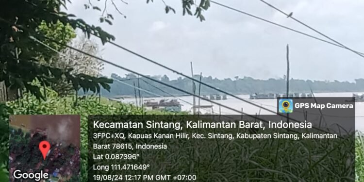 Lapor Pak Kapolri & Pak Kapolda: APH Polres Sintang Diduga Biarkan PETI di Sungai Kapuas