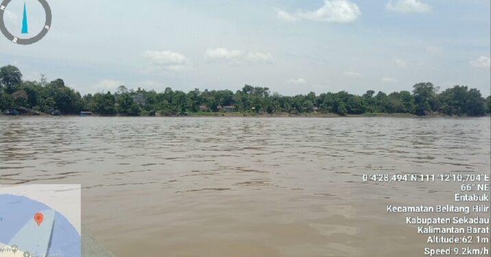 Tidak Benar Ada Aktivitas PETI di Desa Entabuk, Belitang Hilir, Sungai Kubu