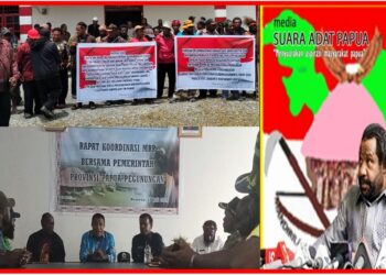 Tuntutan LMA 8 KABUPATEN PROVINSI PAPUA PENGUNUNGAN Kepada MPR PROVINSI PAPUA PEGUNUNGAN