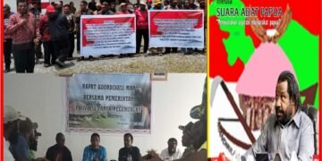 Tuntutan LMA 8 KABUPATEN PROVINSI PAPUA PENGUNUNGAN Kepada MPR PROVINSI PAPUA PEGUNUNGAN