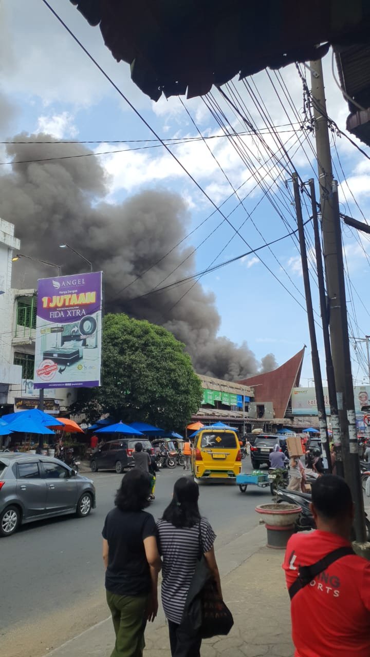 Pasca Kebakaran Gedung Empat Pasar Horas, Pemko Pematang Siantar Segera Relokasi Para Pedagang
