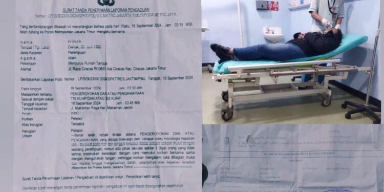 Adanya LP Di Polres Jakarta Timur Tentang 3 Orang Laki Laki Aniaya Seorang Wanita, DPP LSM BERKOORDINASI Angkat Bicara.! TANGKAP DAN PENJARAKAN PELAKU