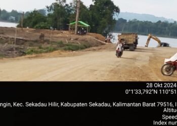Tersus/Penyebrangan PT. Multi Prima Entakai (MPE) Disekadau Terbukti Belum Kantongi Izin