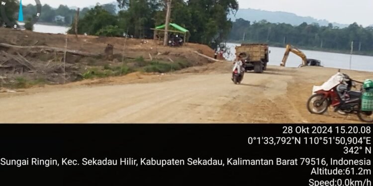 Tersus/Penyebrangan PT. Multi Prima Entakai (MPE) Disekadau Terbukti Belum Kantongi Izin