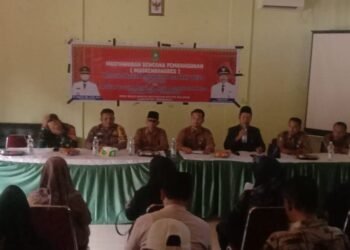 Camat Bathin Solapan Duri Gelar Musrenbang Tingkat Desa/Kelurahan