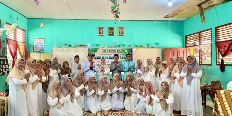 SDN 1 Bathin Solapan Gelar Kegiatan Maulid Nabi Muhammad SAW
