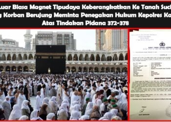 Sudah 2 Bulan SP2HP Atas Pelaporan Para Korban Penipuan dan Pengelapan Dana Keberangkatan Haji, Para Koban Meminta Proses Penegakan Supremasi Hulum Berjalan Sesuai Perkapolri No.12 Thn 2009 Psl.39 Ayat 1