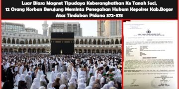 Sudah 2 Bulan SP2HP Atas Pelaporan Para Korban Penipuan dan Pengelapan Dana  Keberangkatan Haji, Para Koban Meminta Proses Penegakan Supremasi Hulum Berjalan Sesuai Perkapolri No.12 Thn 2009 Psl.39 Ayat 1