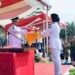 Camat Pinggir Zama Rico Dakanahay Sebagai Irup Pimpin Upacara Pengibaran Bendera Merah Putih