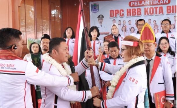 Pelantikan DPC HBB Binjai Meriah, Mak Badai : Bendera HBB Akan Terus Berkibar di Semua Penjuru