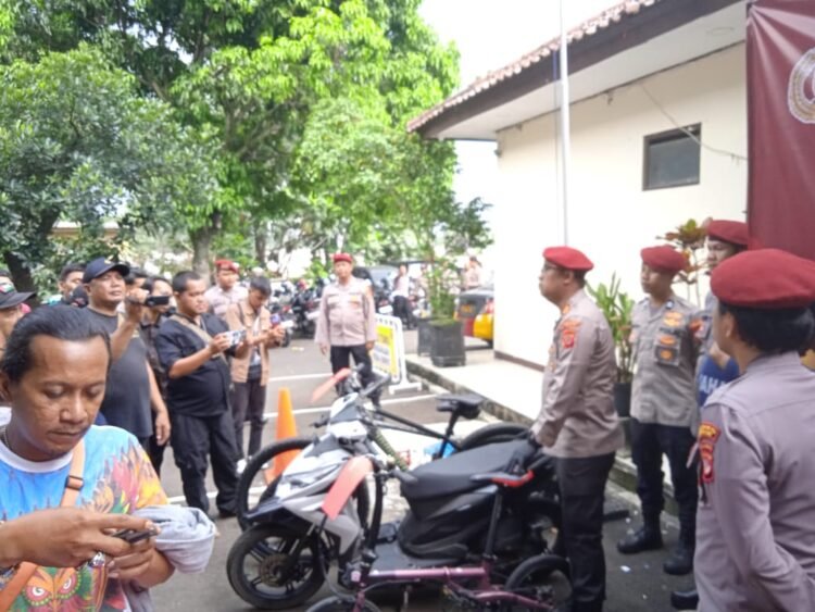 Polsek Babakan Madang Berhasil Bongkar Modus Pelaku Curanmor  Diwilayah  Babakan Madang,2 Pelaku Di Amankan 1 Pelaku DPO