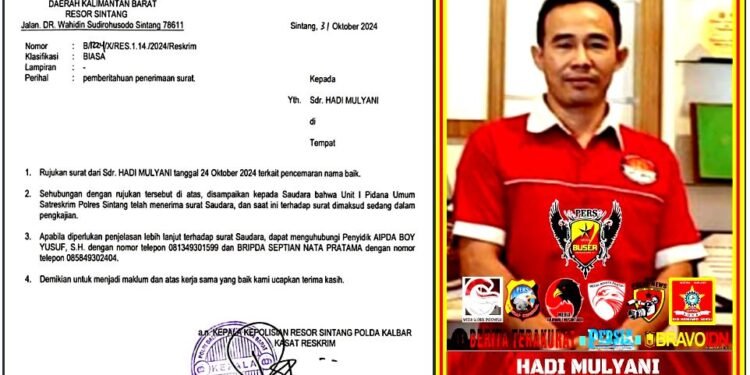 Pencemaran Nama Baik: Hadi Mulyani Siap Menghadapi Tantangan Hukum