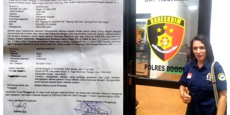 Terkait Chat WA Oknum Sekdes Kelapanunggal “Berkerja Hanya Untuk Memeras” Berujung Terlapor Di Mapolres Kab.Bogor