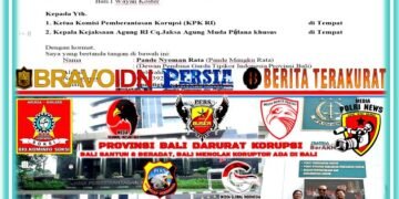 Virall.!! Lapor Pak Ketua KPK RI, Kepala Kejaksaan Agung Cq. Jampidsus : Mohon Segera Ditindak Lanjuti Aduan dan Segera Tindak Para Pelaku Koruptor Di Pemprov Bali, Pemkab Gianyar dan Pemkab Bangli