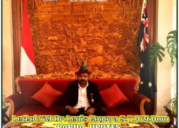 Staf Khusus Kemenhan RI Letkol TNI Dr.Lenis Kogoya S.T.H M.Hum Kembali Kunjunggi Negara Tetangga, Kali ini Negara Australi dengan Misi Netralisir Isu Tentang Papua dan Memperkenalkan Papua Ke Negara Negara Di Dunia