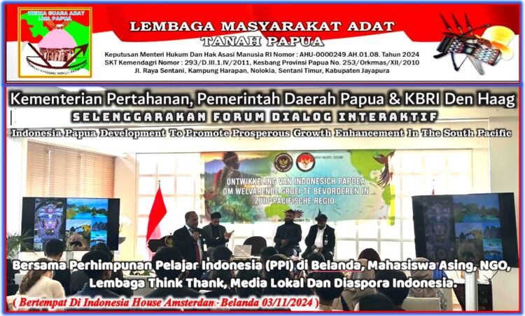 Antusias Publik Belanda Menghadiri “Forum Dialog Tentang Pembangunan Papua” Di Amsterdam Belanda