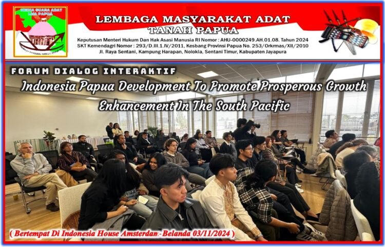 Antusias Publik Belanda Menghadiri “Forum Dialog Tentang Pembangunan Papua” Di Amsterdam Belanda