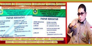 Idealisnya Masyarakat Harus Menjadi Cambuk Bagi Pemerintah Di Pedesaan, Menegur, Mengawasi Hingga Melaporkan Kepada Aparat Penegak Hukum (APH) Dan Pihak Terkait Lainnya.