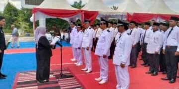 Bupati Bengkalis Perpanjang Masa Jabatan Lima Kepala Desa di Kecamatan Pinggir dan Talang Muandau