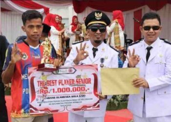 Inilah Pemenang Poradeskel Bermasa Cup 1 Kecamatan Pinggir 2024