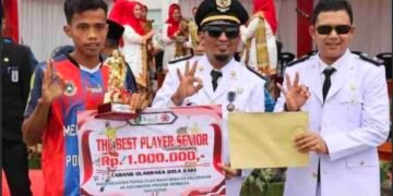 Inilah Pemenang Poradeskel Bermasa Cup 1 Kecamatan Pinggir 2024