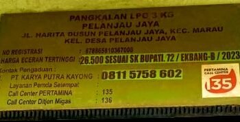 Organ Pemenangan Capres-Cawapres GPN 08 Prov,Kalbar Angkat Bicara ; Kers Dugaan PT. Karya Putra Kayong dan Pangkalan Elpiji 3kg Pelanjau Jaya Lakukan Perbuatan Melawan Hukum, Berpotensi Merugikan Rakyat dan Negara