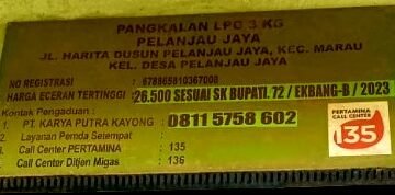 Organ Pemenangan Capres-Cawapres GPN 08 Prov,Kalbar Angkat Bicara ; Kers Dugaan PT. Karya Putra Kayong dan Pangkalan Elpiji 3kg Pelanjau Jaya Lakukan Perbuatan Melawan Hukum, Berpotensi Merugikan Rakyat dan Negara