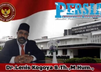 Dr.Lenis Kogoya S.T.H., M.Hum Resmi Di Lantik  Sebagai Staf Khusus Mentri Pertahanan RI