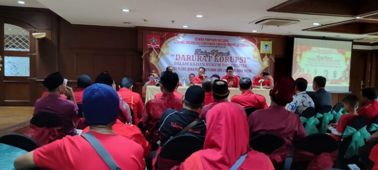Jangan Ada Koruptor Bernafas! SOKSI Gelar Simposium Nasiona, Dukung Presiden Prabowo Desak UU Sita Aset Extra Keras