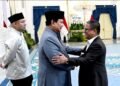 Presiden RI Prabowo Subianto Beserta Jajaran Adakan Acara Open House Halalbihalal Idul Fitri 1 Syawal 1446 Hijriyah Di Istana Kepresidenan