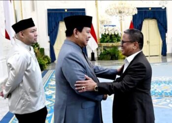 Presiden RI Prabowo Subianto Beserta Jajaran Adakan Acara Open House Halalbihalal Idul Fitri 1 Syawal 1446 Hijriyah Di Istana Kepresidenan 