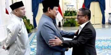 Presiden RI Prabowo Subianto Beserta Jajaran Adakan Acara Open House Halalbihalal Idul Fitri 1 Syawal 1446 Hijriyah Di Istana Kepresidenan 