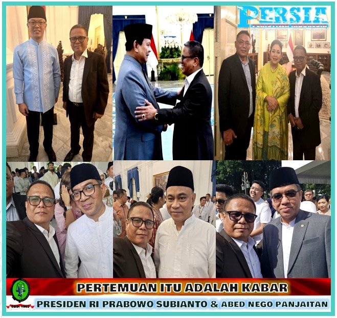 Presiden RI Prabowo Subianto Beserta Jajaran Adakan Acara Open House Halalbihalal Idul Fitri 1 Syawal 1446 Hijriyah Di Istana Kepresidenan 