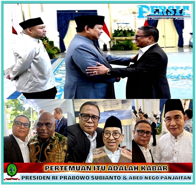 Presiden RI Prabowo Subianto Beserta Jajaran Adakan Acara Open House Halalbihalal Idul Fitri 1 Syawal 1446 Hijriyah Di Istana Kepresidenan 