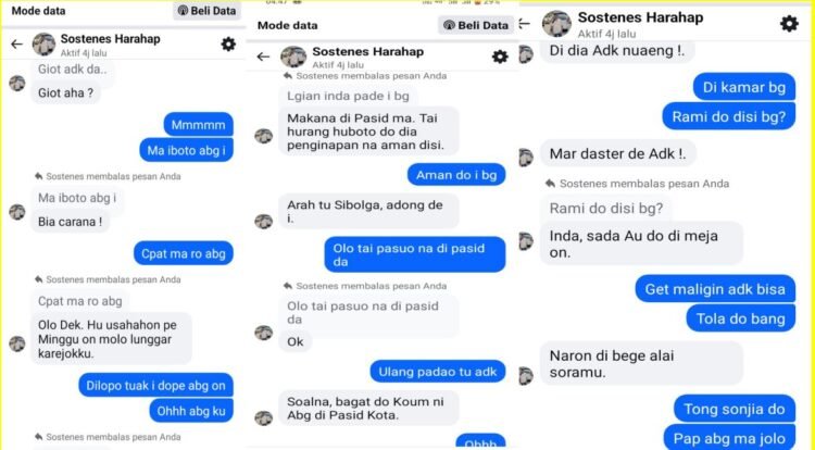 “Skandal Mengerikan! Kepala Desa di Taput Ketahuan Kirim Pesan Mesum – Warga Tuntut Sanksi Adat & Pencopotan!”