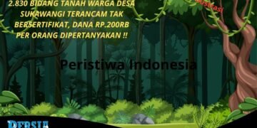 ‎”2.830 Bidang Tanah Terancam Tak Bersertifikat, Transparansi Dana Rp566 Juta Dipertanyakan” ‎
