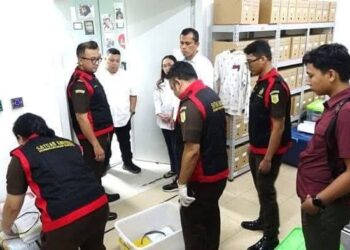 Kantor Pelindo Belawan di Geledah Kejatisu, Sita Dokumen Korupsi Rp 135 Milliar