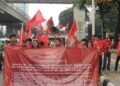 Masa Aksi Serukan “‎Batalkan SK Depinas SOKSI Pimpinan Misbahkun”, Pelanggar UU Ormas Permenkum No 18 dan No 2 Tahun 2025