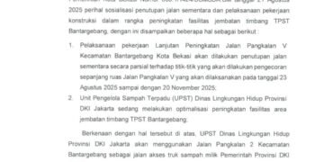 Surat Ajaib dari UPST DLH DKI Soal Jalur Truk Sampah, Diduga Aspal dan Belum Diterima Pejabat Setempat