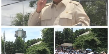 Perumnas 1 Bekasi Selatan Dipadati Warga, Antusias Sambut Kedatangan Presiden Prabowo Subianto ‎