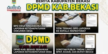 BPD Sindangmulya Resmi Adukan Ke Inspektorat dan DPMD Kab. Bekasi Terkait Dugaan Penyimpangan Anggaran