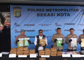 Perang Tanpa Kompromi! Polres Metro Bekasi Kota Bongkar 80 Kasus Narkoba & Obat Berbahaya, 98 Tersangka Diringkus