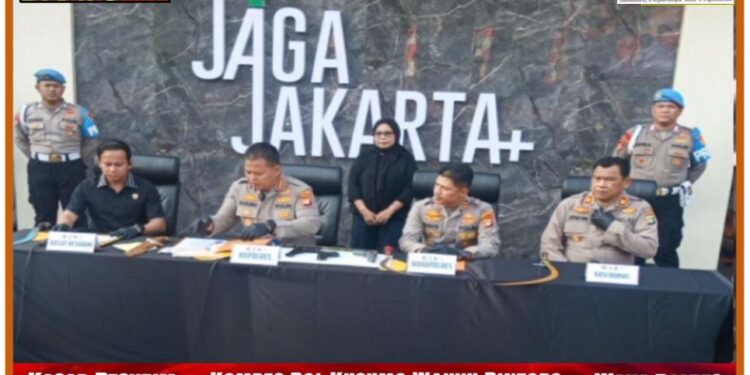Polres Metro Bekasi Kota Gelar Jumpa Pers Guna Paparan Hasil Operasi Berantas Jaya Telah Ungkap 77 Kasus.!!