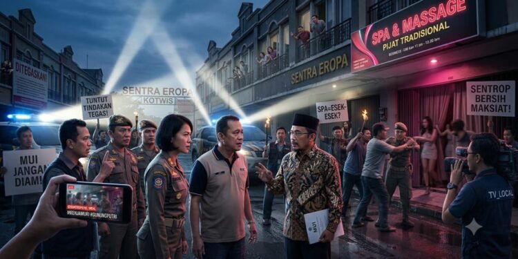Dugaan Prostitusi Terselubung Sentra Eropa Kotwis: Praktik “Koordinasi” Mencuat, Kinerja Satpol PP Bogor Dipertanyakan
