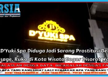 East & D’Yuki Spa Diduga Jadi Sarang Prostitusi Berkedok Massage, Ruko di Kota Wisata Bogor Disorot Warga